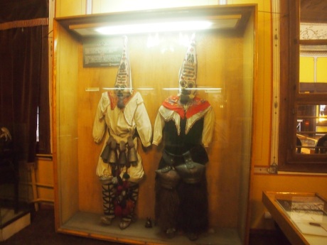 Old Bulgarian costumes.