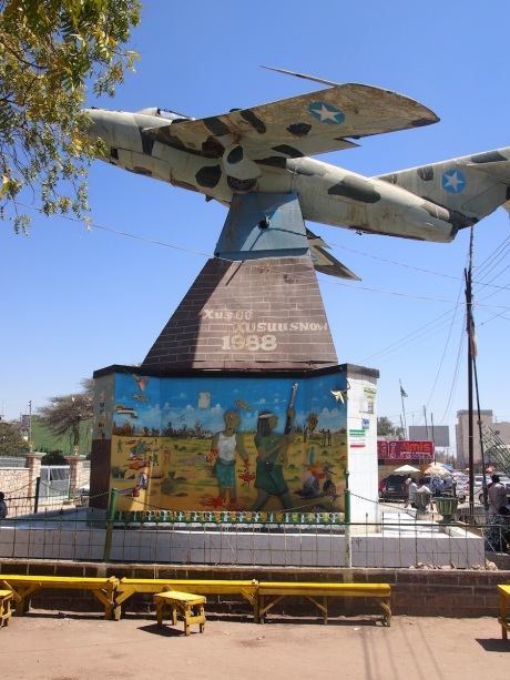 The MiG monument, Hargeisa.