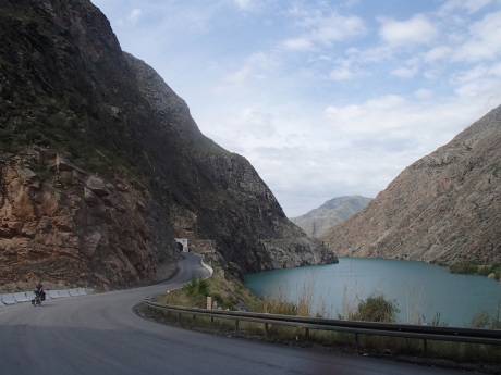 Naryn River Valley, Kyrgyzstan.